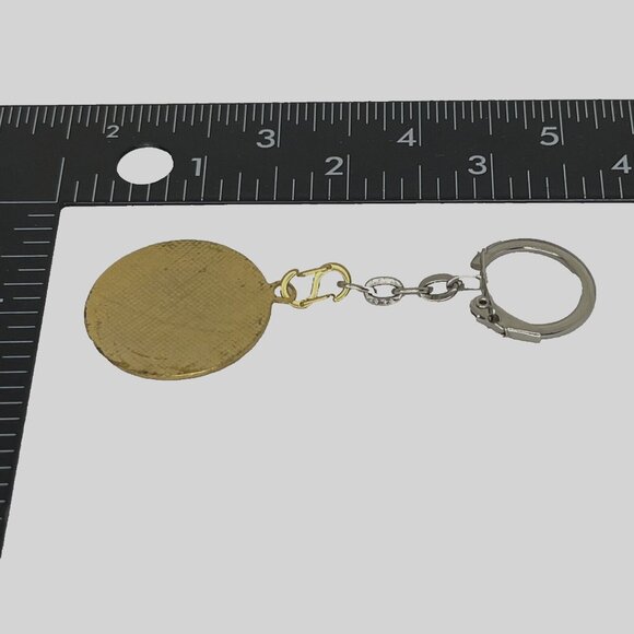 Dallas Miniature Pinscher Club Dog Breed Keychain Club Logo Texas Gold Tone - Picture 4 of 4